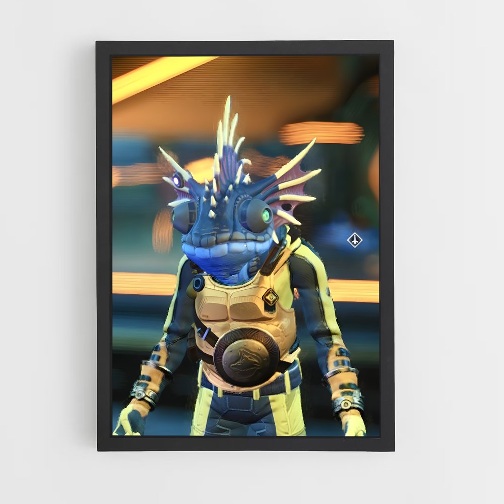 Poster Korvax Ascendant – affiche No man sky (vue 2)