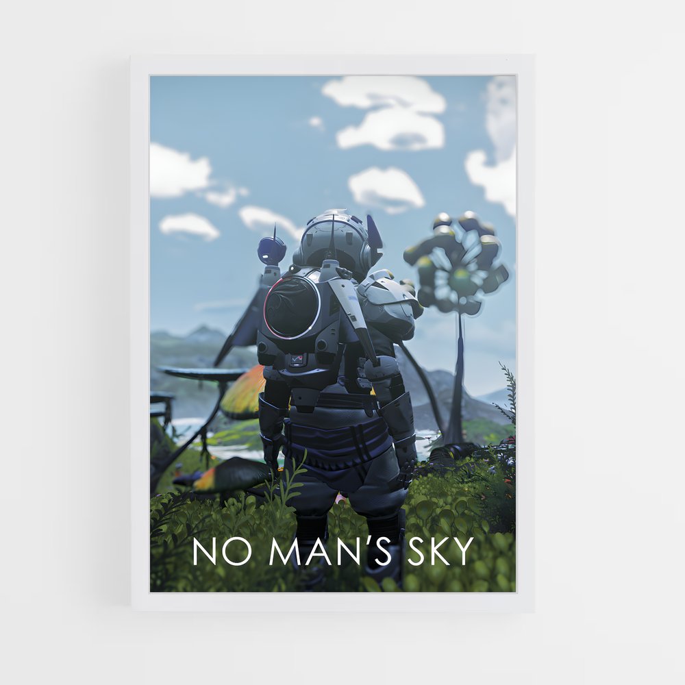 Poster L'Élégance du Champ – affiche No man sky (vue 3)