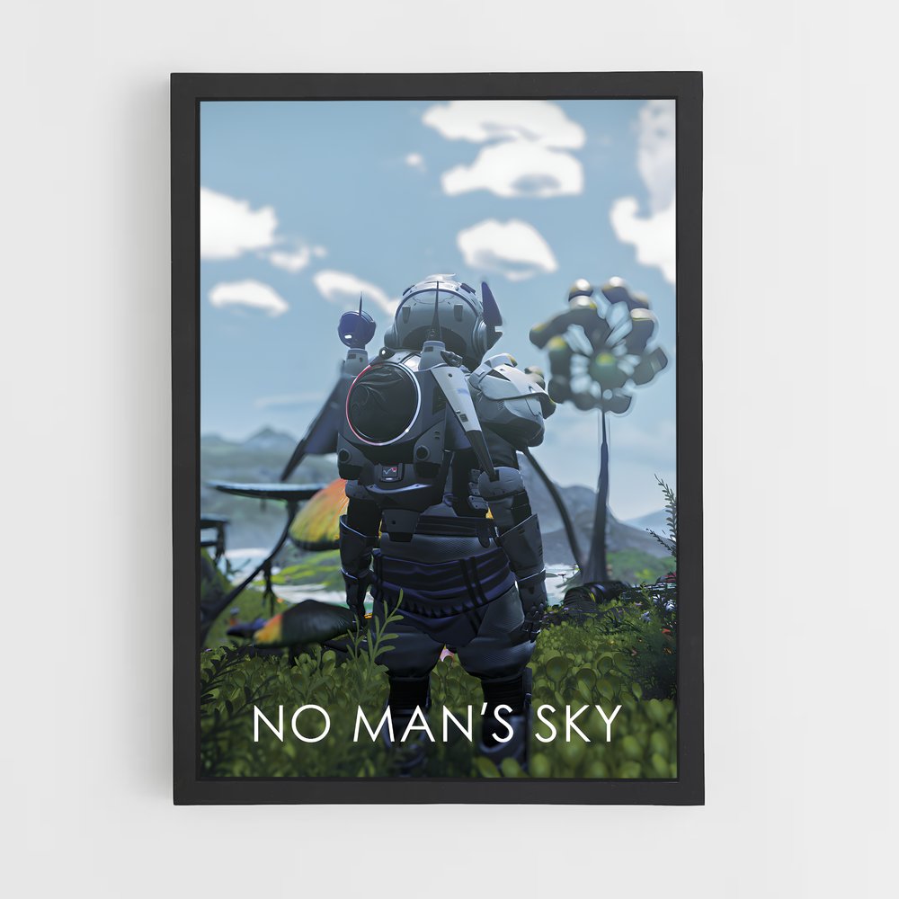 Poster L'Élégance du Champ – affiche No man sky (vue 2)