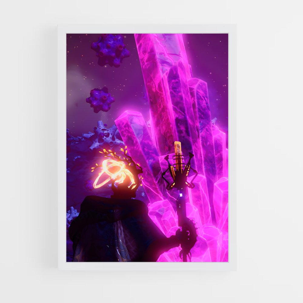 Poster La Sorcière et le Cristal – affiche No man sky (vue 3)