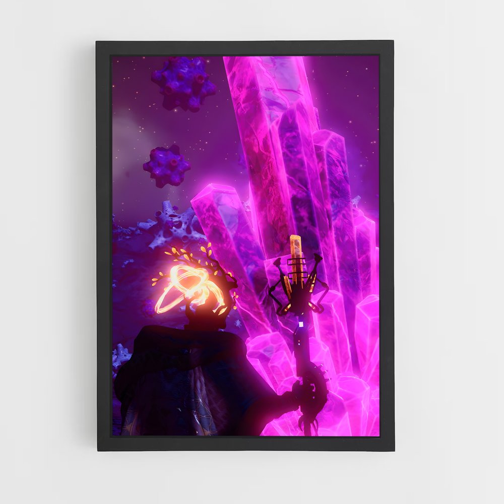 Poster La Sorcière et le Cristal – affiche No man sky (vue 2)