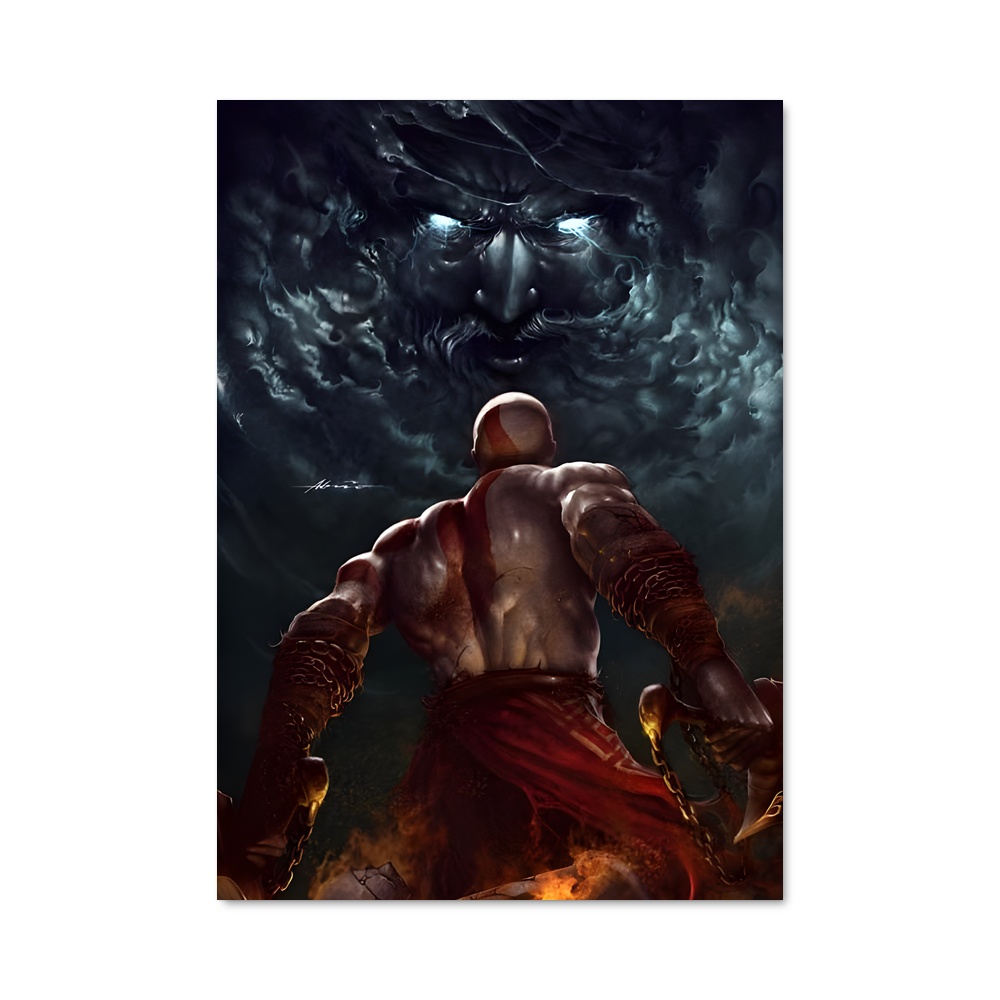 Poster Kratos épique