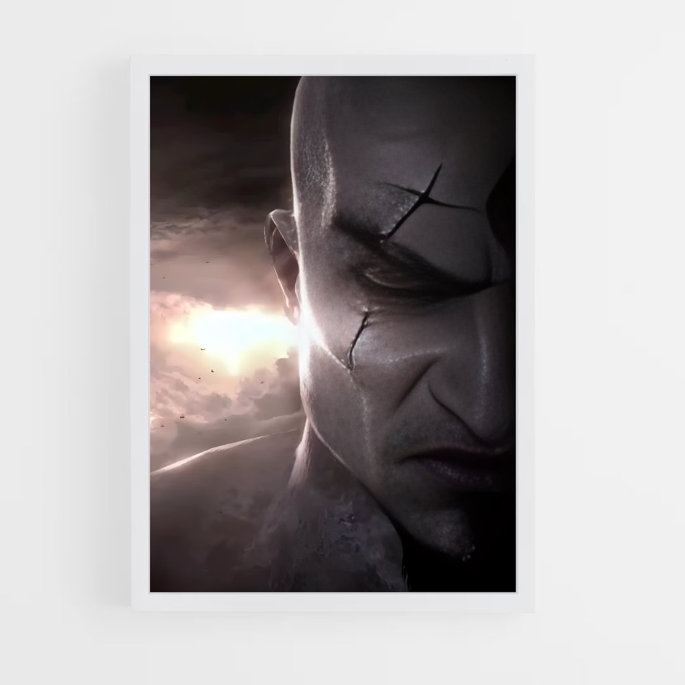 Poster L'Éclat de Kratos – affiche God of War (vue 3)