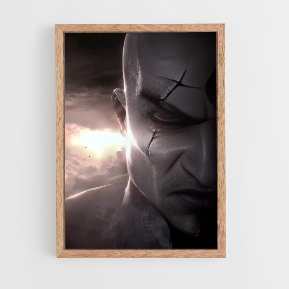 Poster L'Éclat de Kratos – affiche God of War (vue 4)