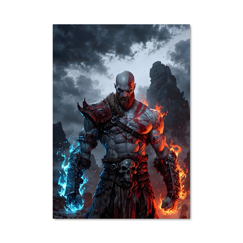 Poster Fury of the Demons – affiche God of War