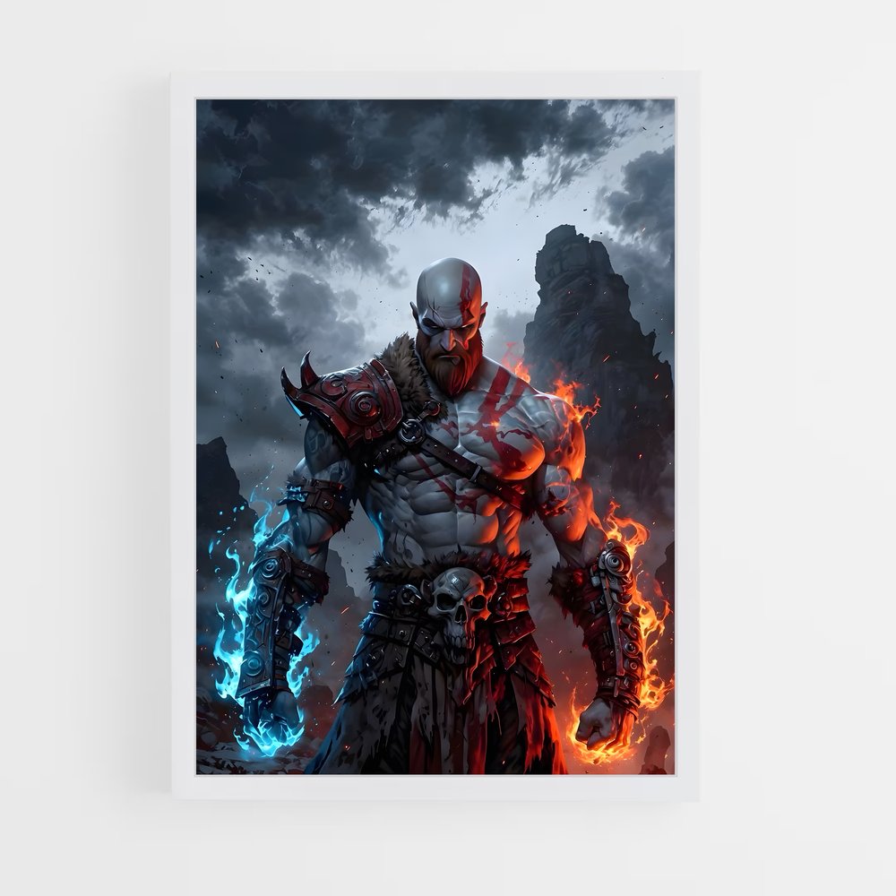 Poster Fury of the Demons – affiche God of War (vue 3)