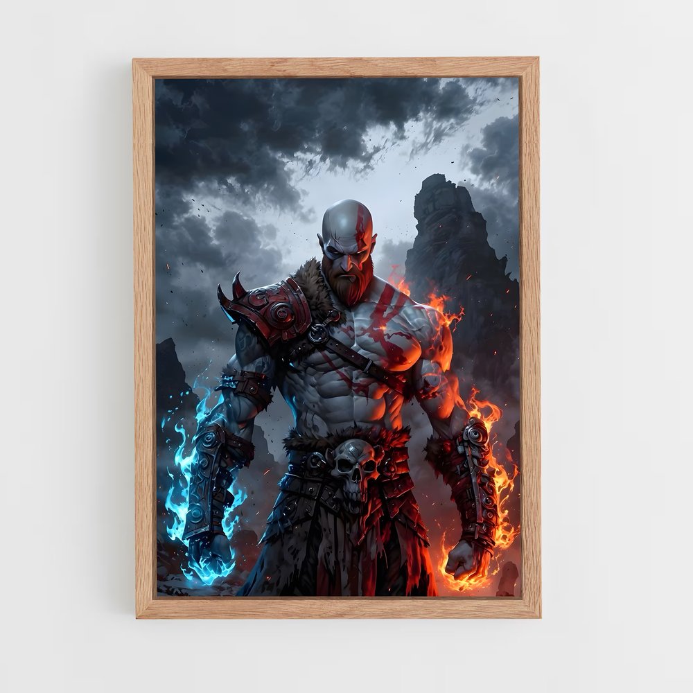 Poster Fury of the Demons – affiche God of War (vue 4)