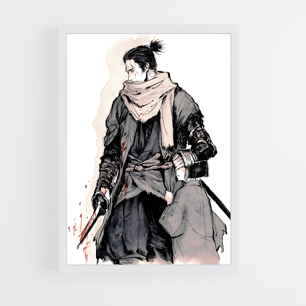 Poster Kuro de Élégance – affiche Sekiro (vue 3)