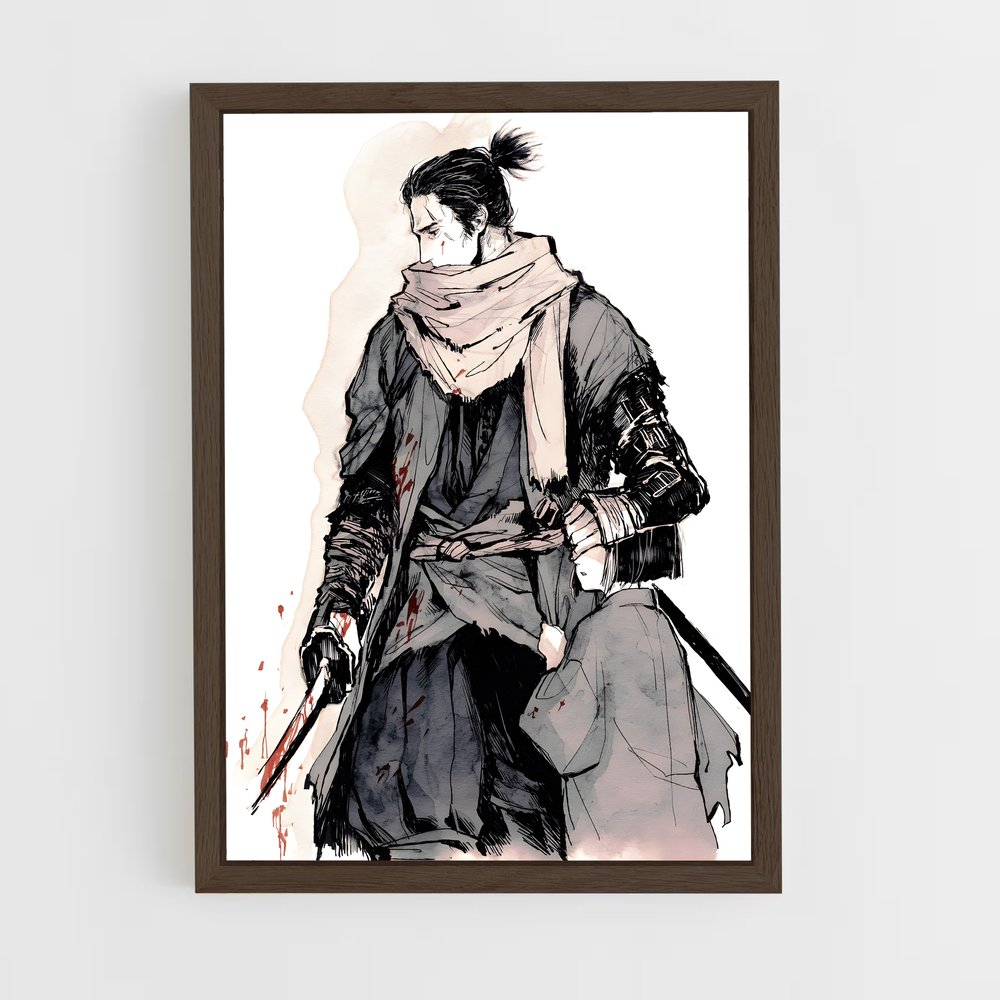 Poster Kuro de Élégance – affiche Sekiro (vue 5)
