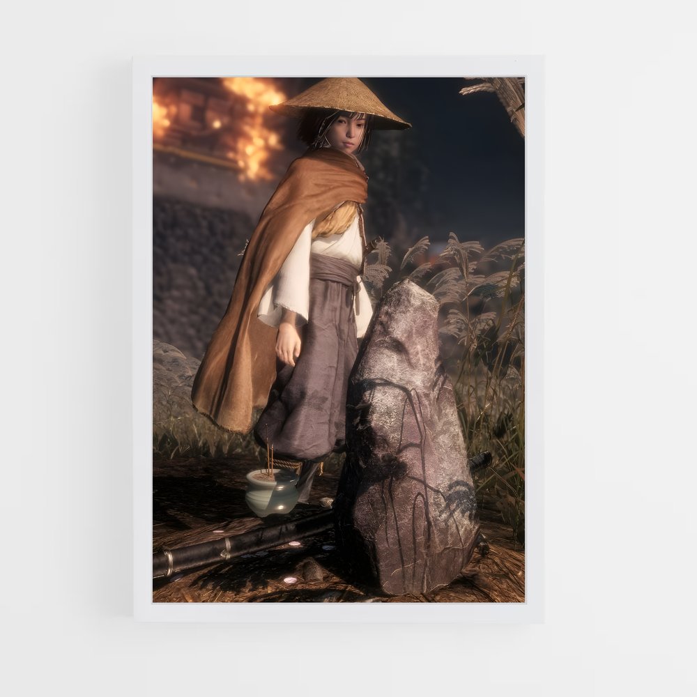 Poster Kuro de grâce – affiche Sekiro (vue 3)