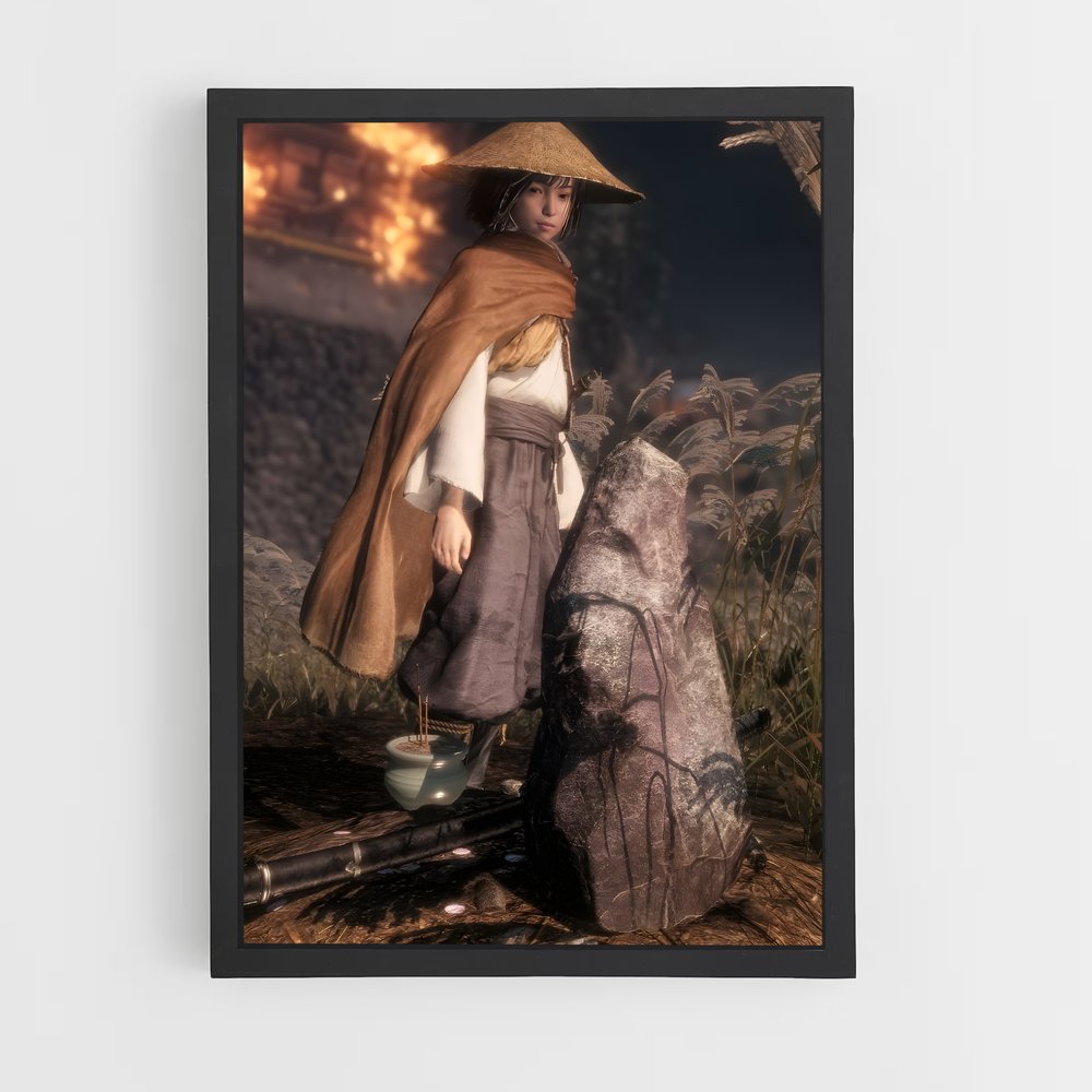 Poster Kuro de grâce – affiche Sekiro (vue 2)