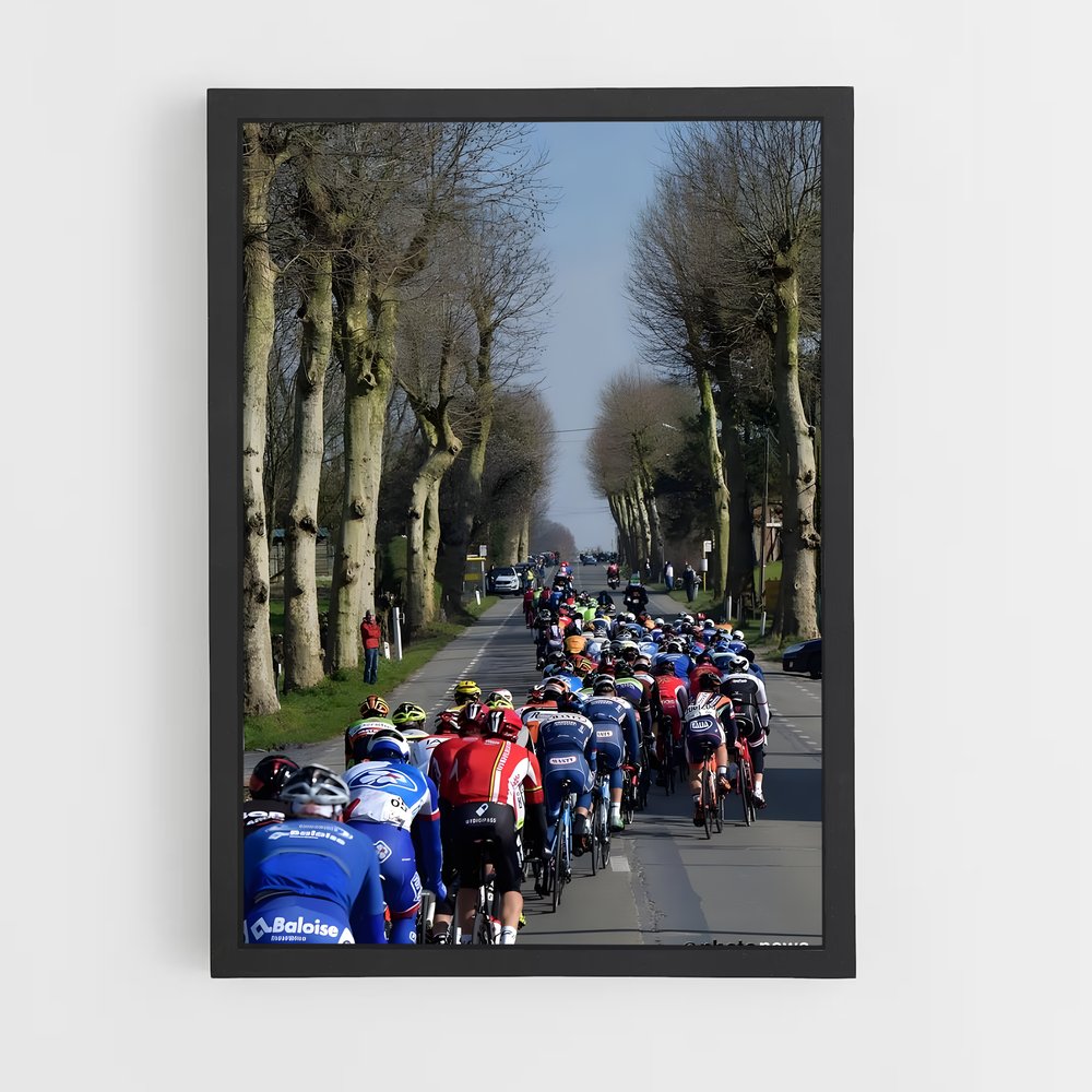 Poster Pédale en Fête – affiche Cyclisme (vue 2)