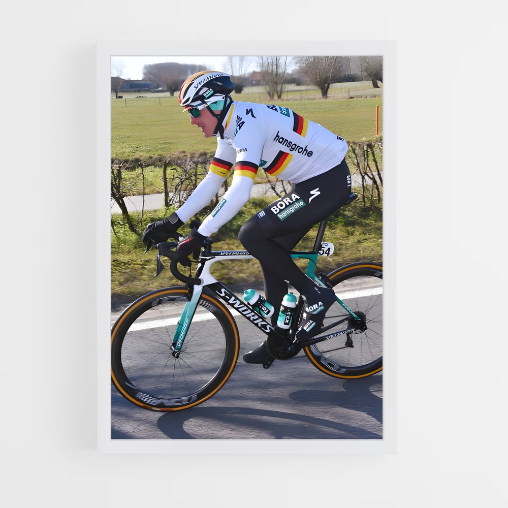 Poster Cycliste de Kuurne – affiche Cyclisme (vue 3)