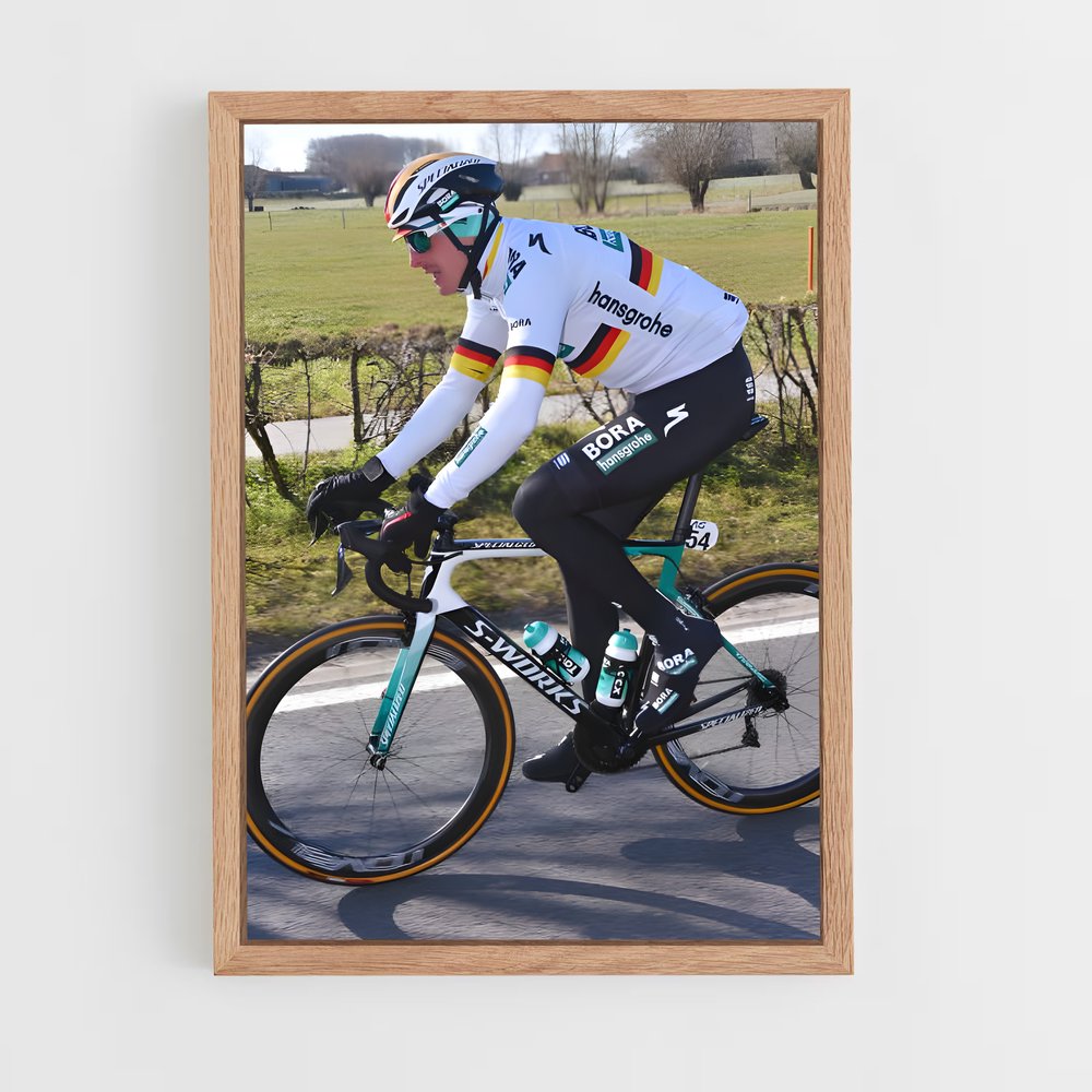Poster Cycliste de Kuurne – affiche Cyclisme (vue 4)