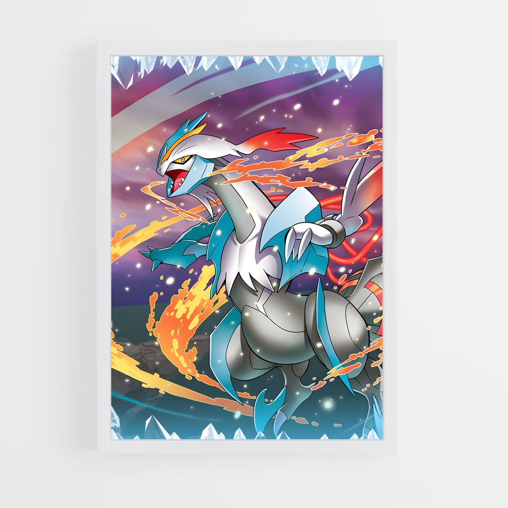 Poster Kyurem : L'Esprit Glacial – affiche Pokemon (vue 3)