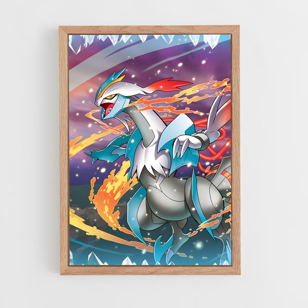 Poster Kyurem : L'Esprit Glacial – affiche Pokemon (vue 4)