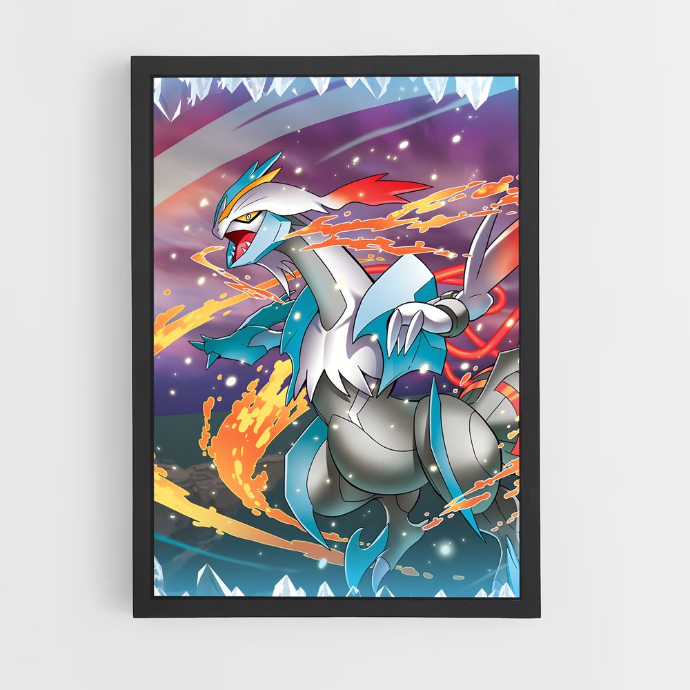 Poster Kyurem : L'Esprit Glacial – affiche Pokemon (vue 2)