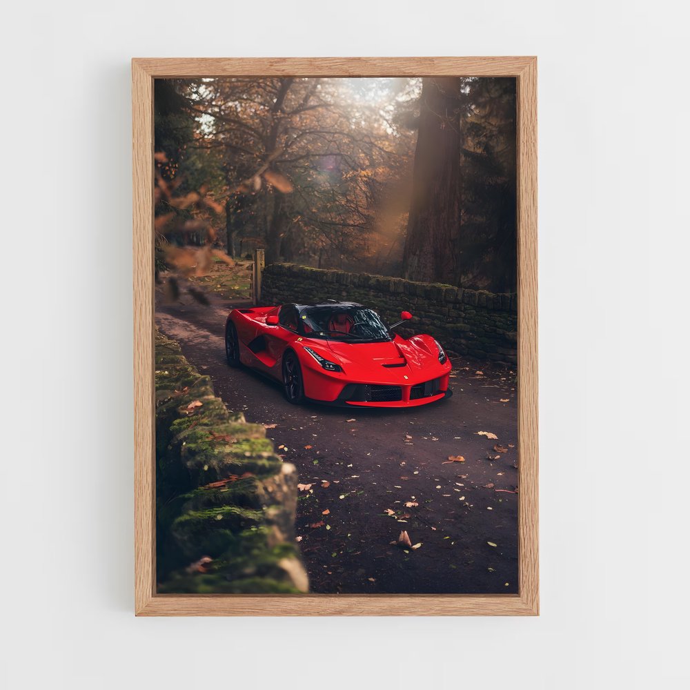 Poster La Voie des Phares – affiche Ferrari (vue 4)
