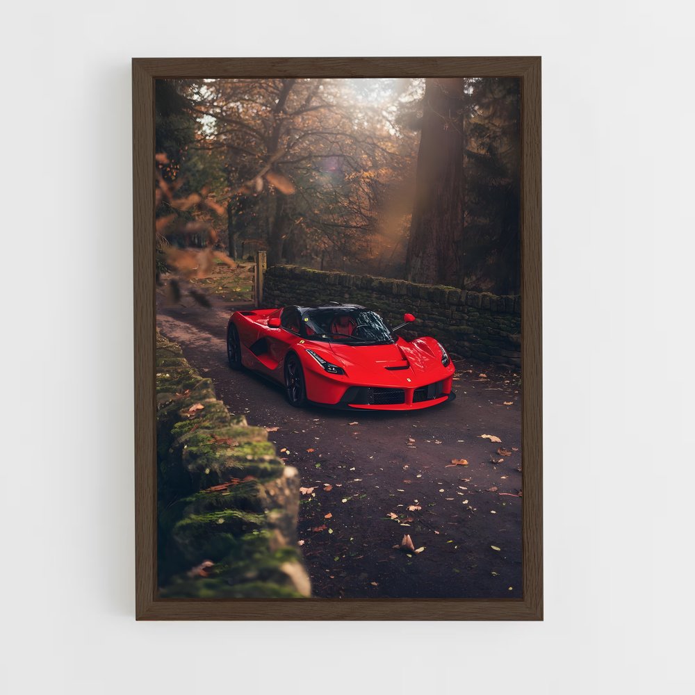 Poster La Voie des Phares – affiche Ferrari (vue 5)