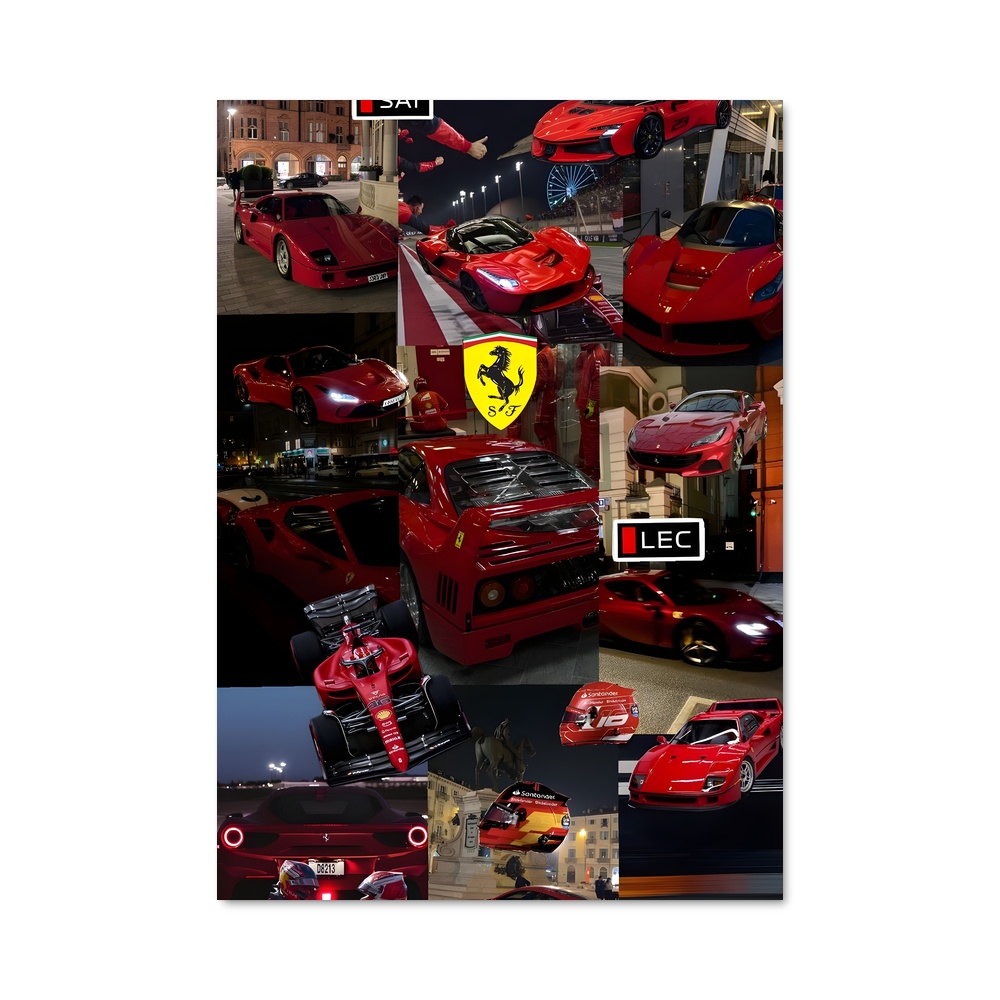 Poster Fast & Ferrari