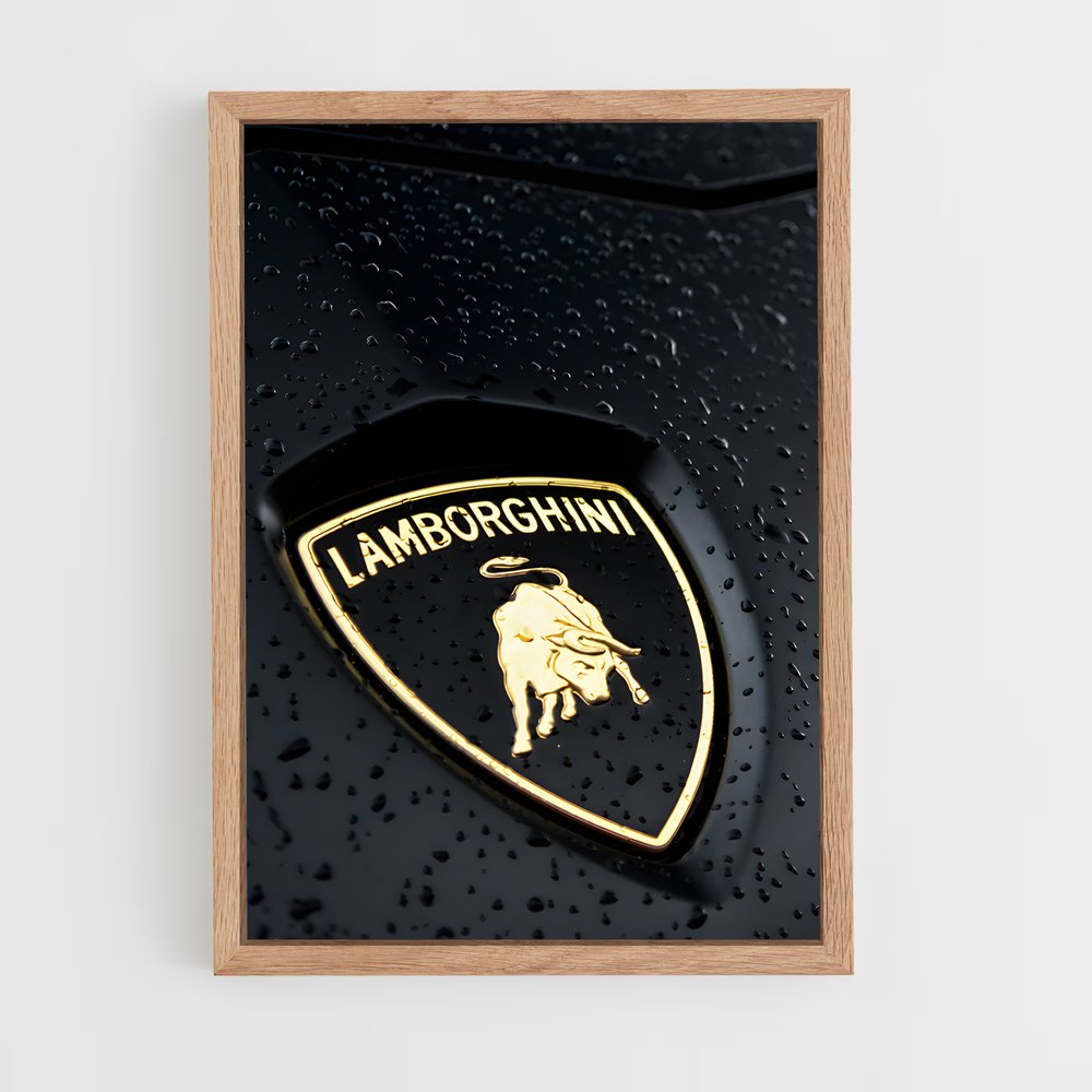 Poster Lamborghini cœur (vue 4)