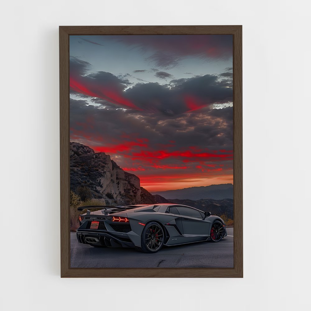 Poster Lamborghini Toile (vue 5)