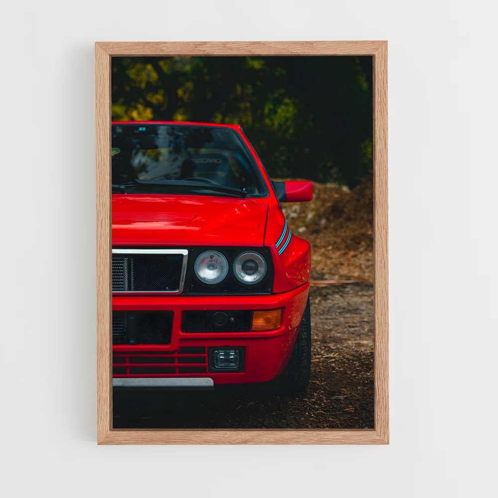 Poster Lancia Rouge (vue 4)