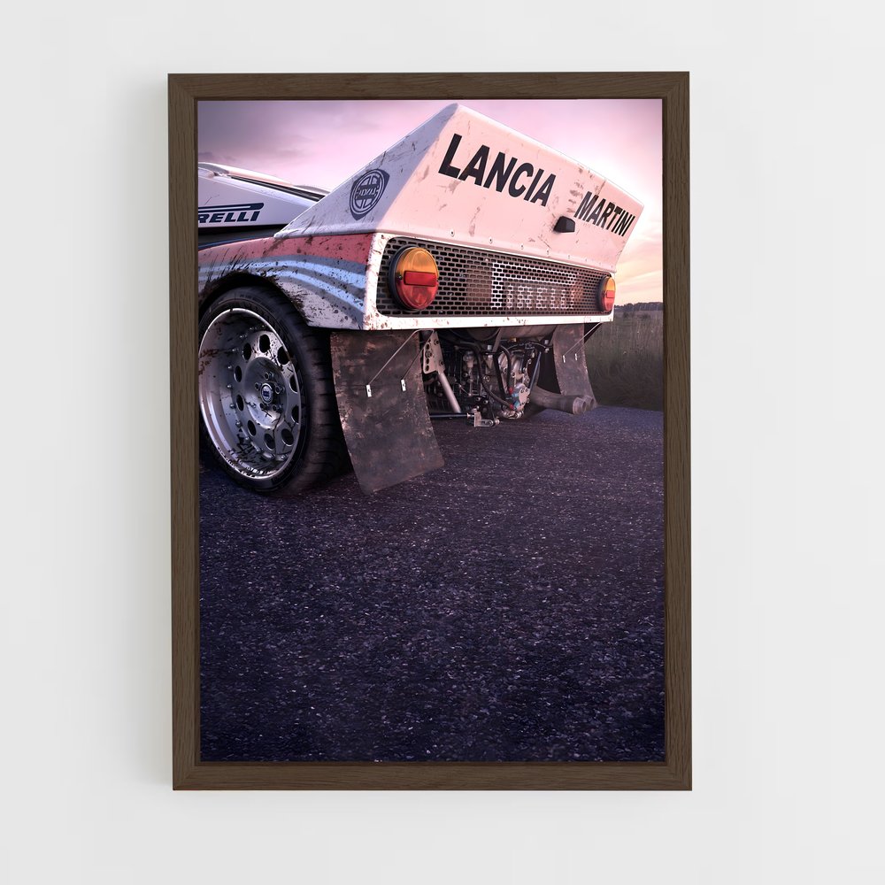 Poster Lancia Roadster (vue 5)