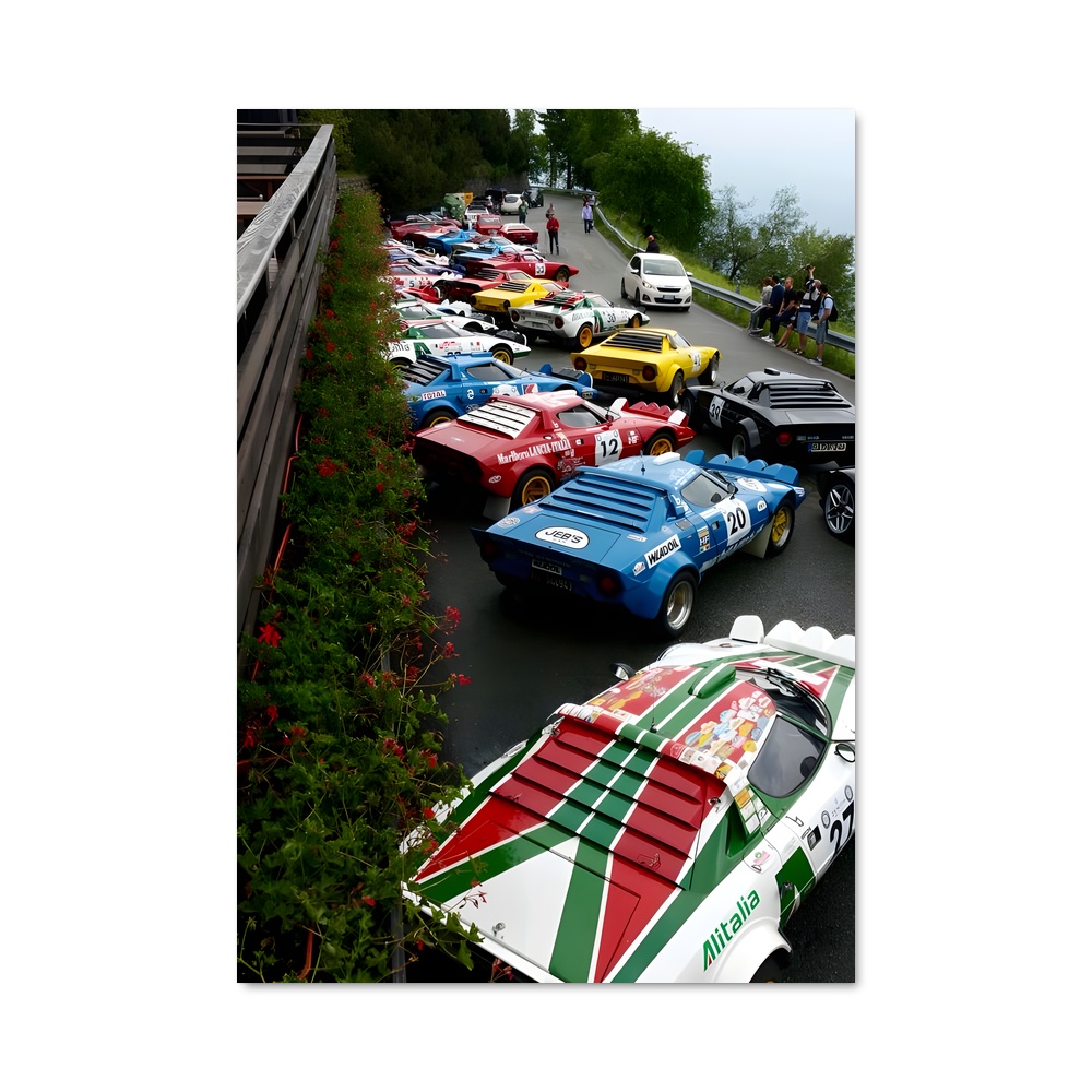Poster Route des Lancia
