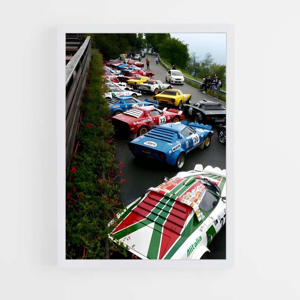 Poster Route des Lancia (vue 3)