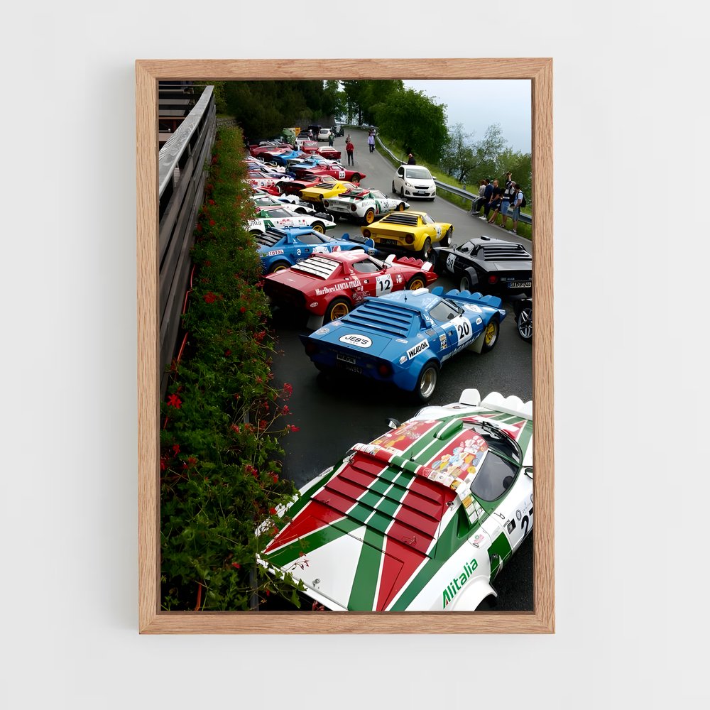 Poster Route des Lancia (vue 4)