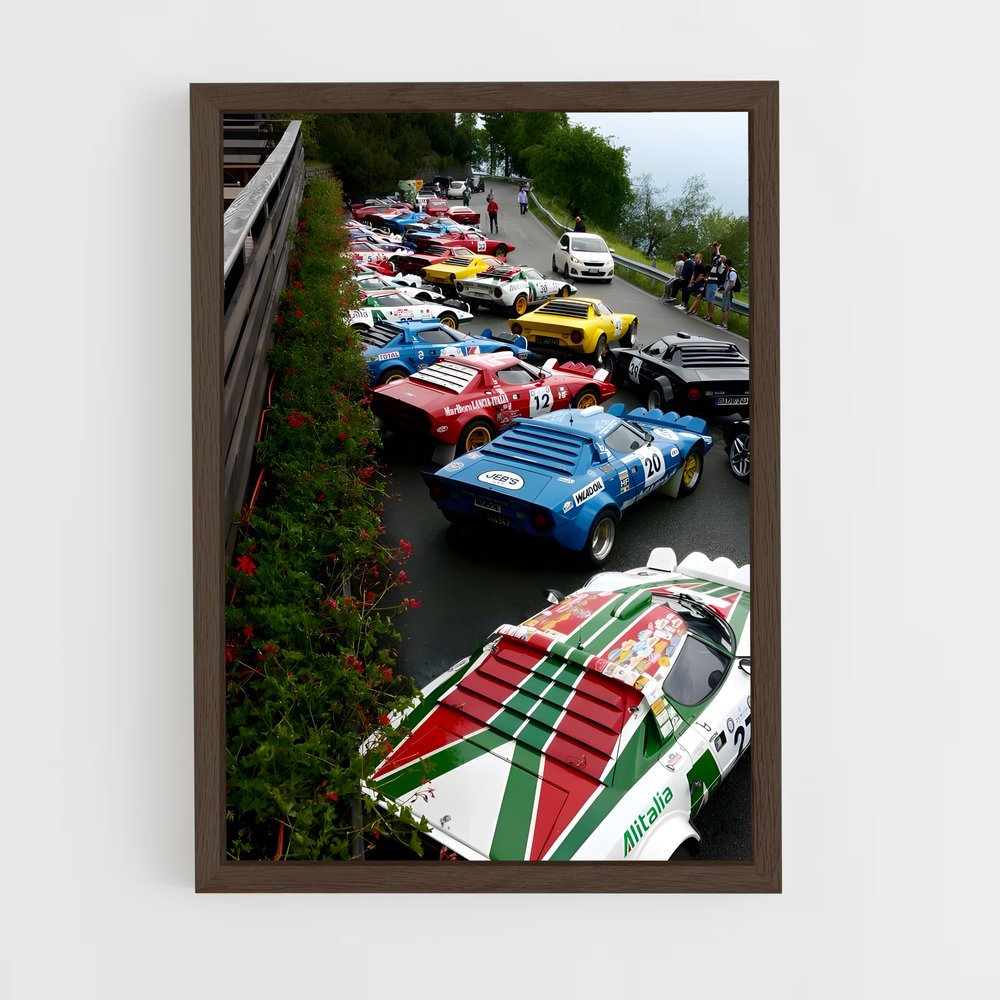 Poster Route des Lancia (vue 5)