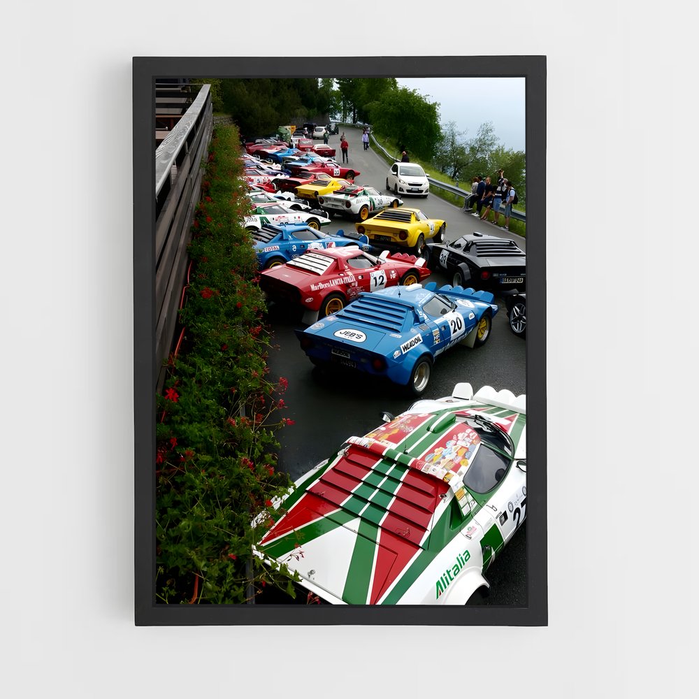 Poster Route des Lancia (vue 2)