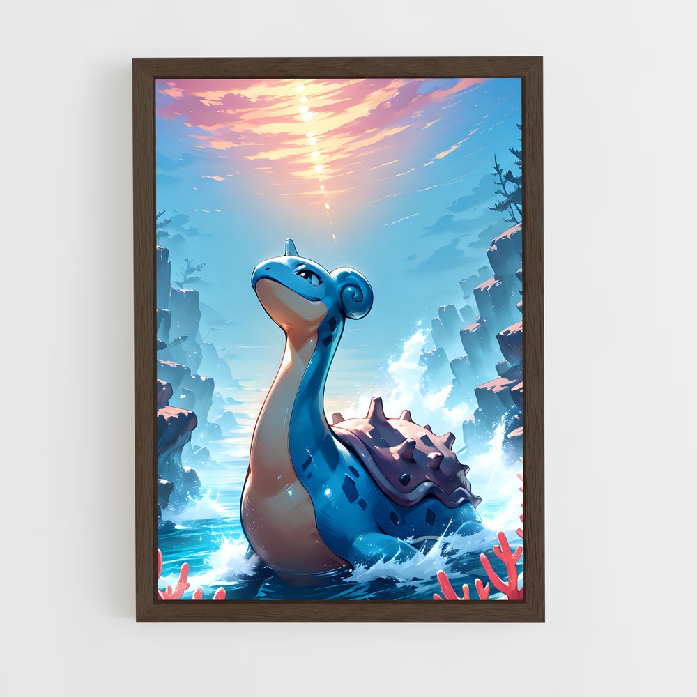 Poster L'Océan Mystique – affiche Pokemon (vue 5)
