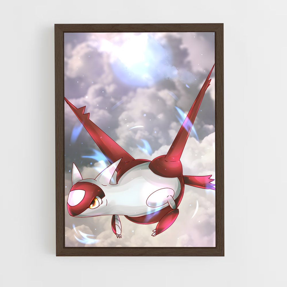 Poster Latias cieux – affiche Pokemon (vue 5)