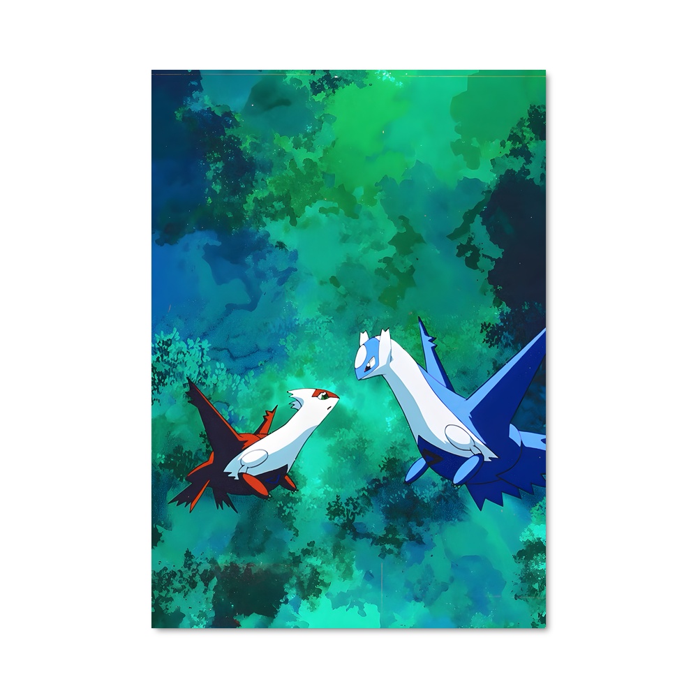Poster Vols Éthérés – affiche Pokemon