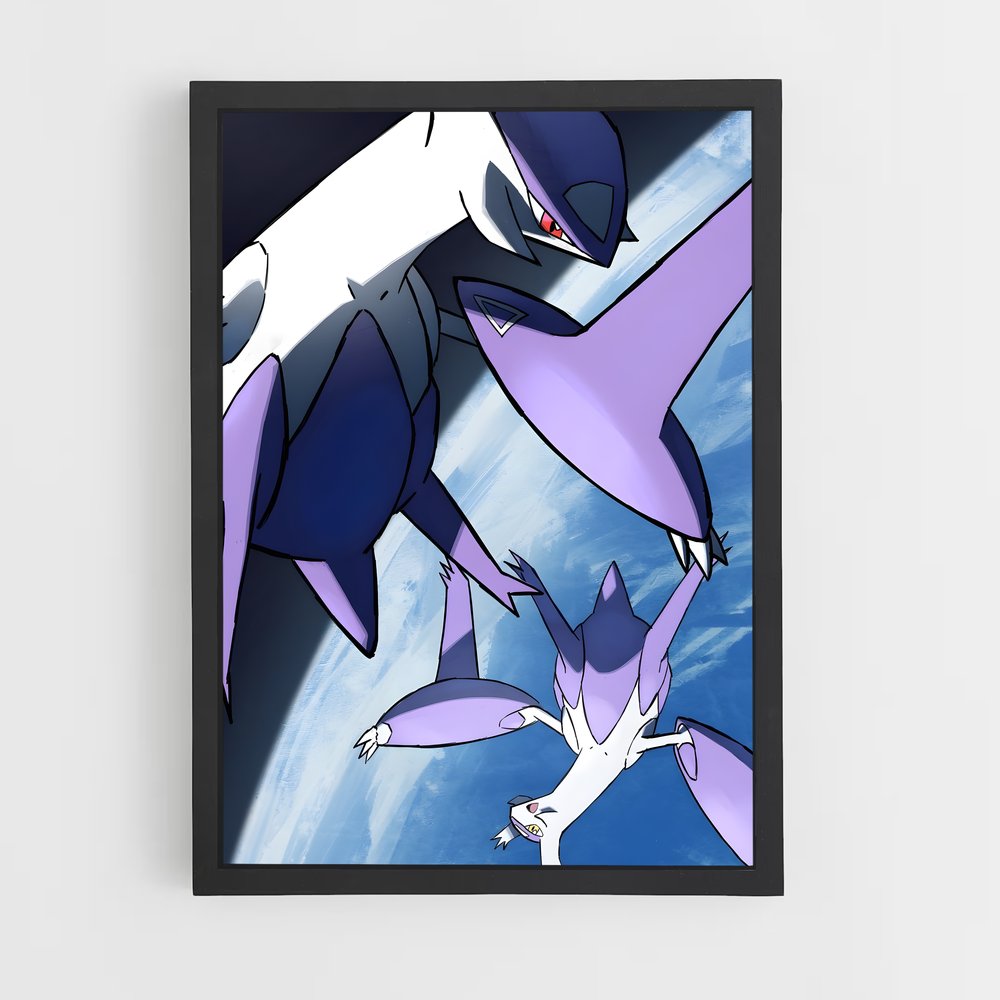 Poster Latios ciel – affiche Pokemon (vue 2)