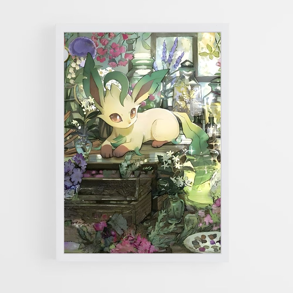 Poster Le Jardin Pokémon – affiche Pokemon (vue 3)