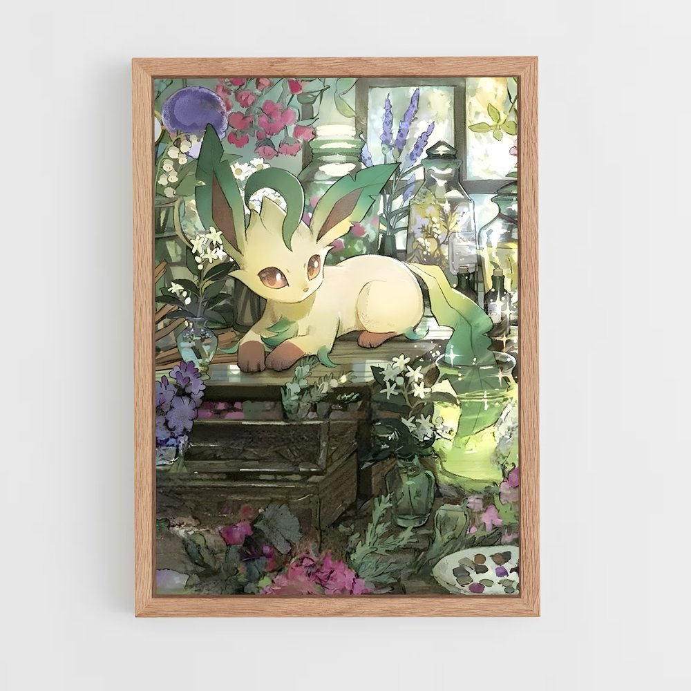 Poster Le Jardin Pokémon – affiche Pokemon (vue 4)