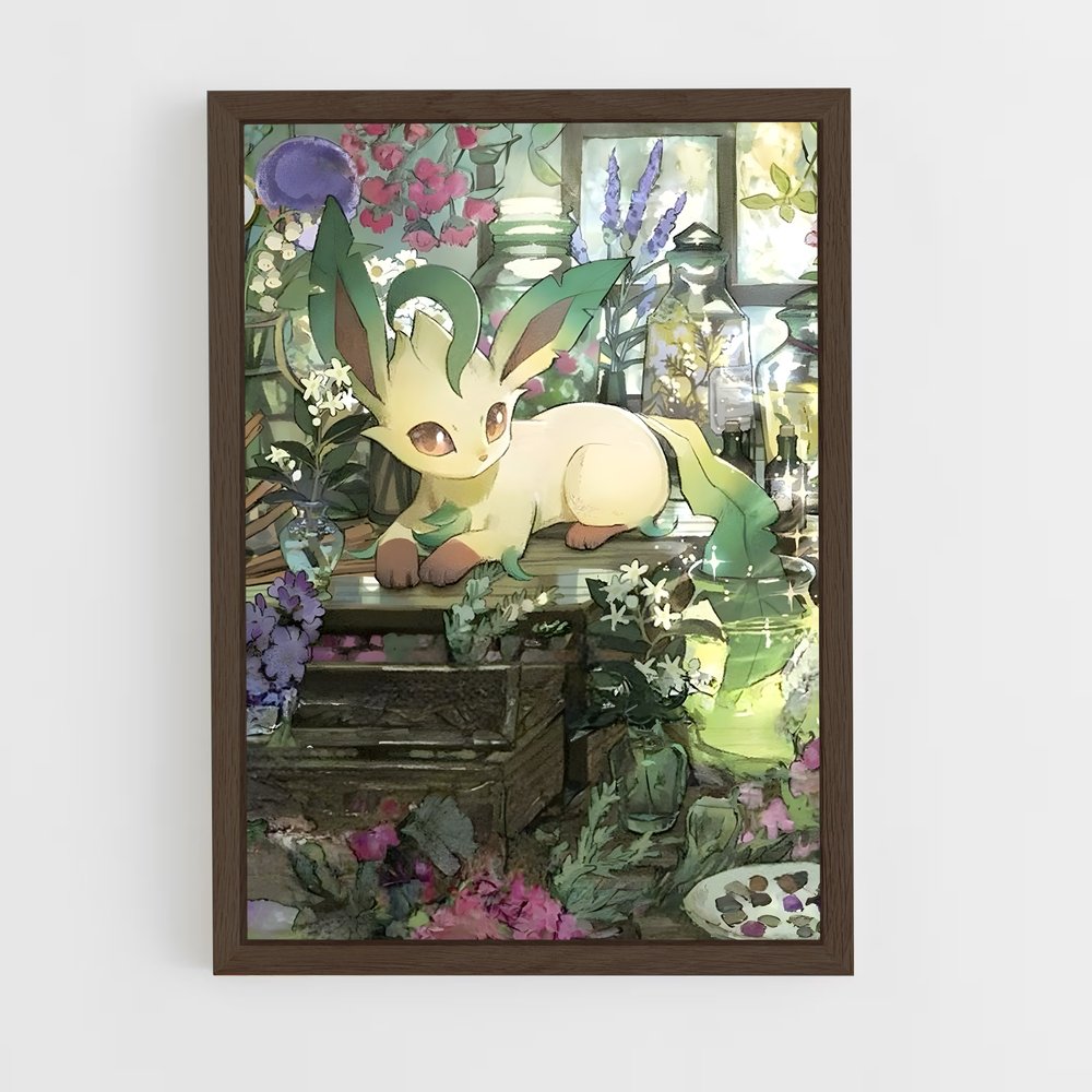 Poster Le Jardin Pokémon – affiche Pokemon (vue 5)