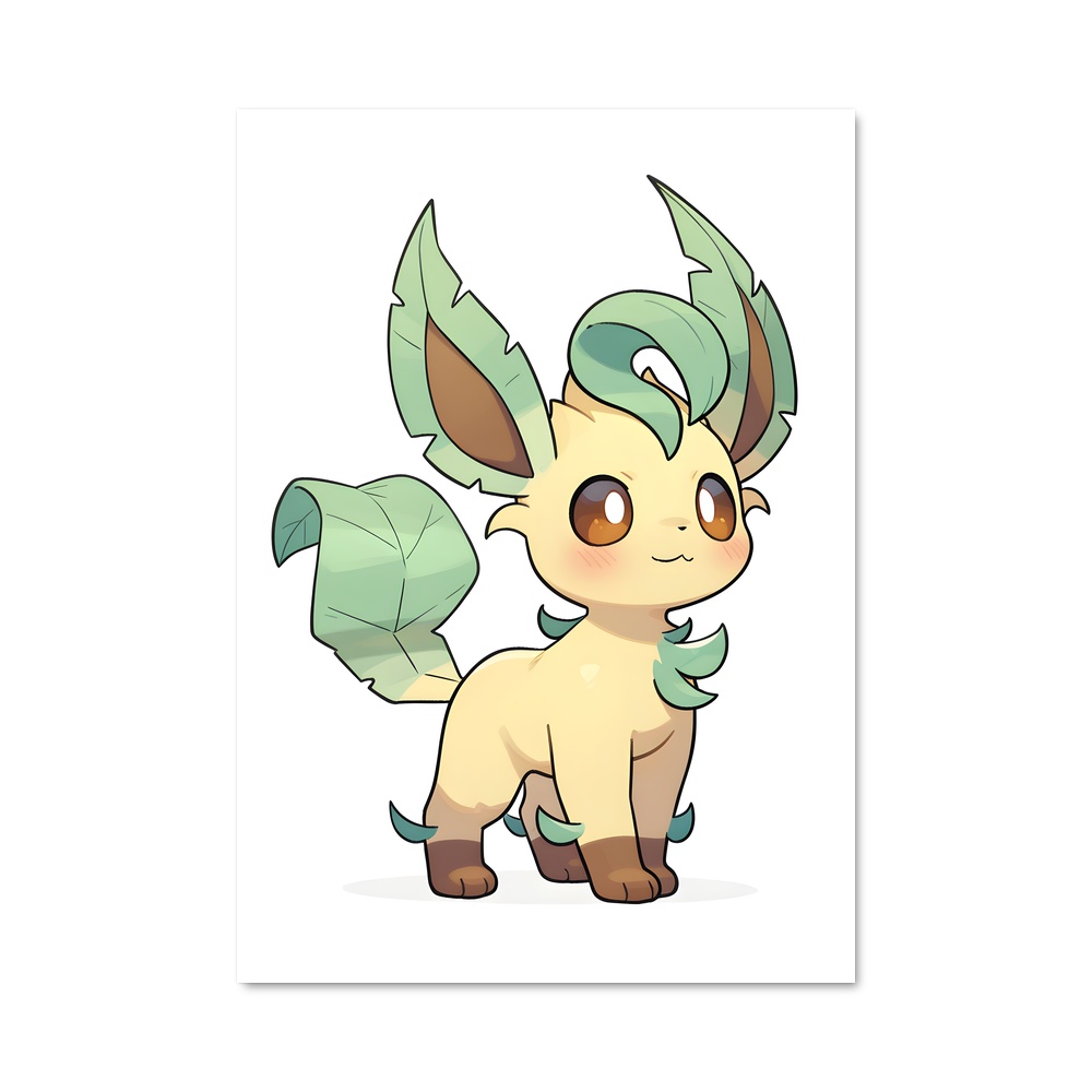 Poster Feuille de Rêve – affiche Pokemon
