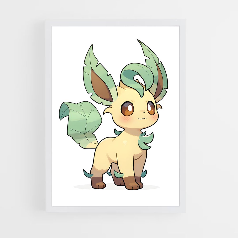 Poster Feuille de Rêve – affiche Pokemon (vue 3)