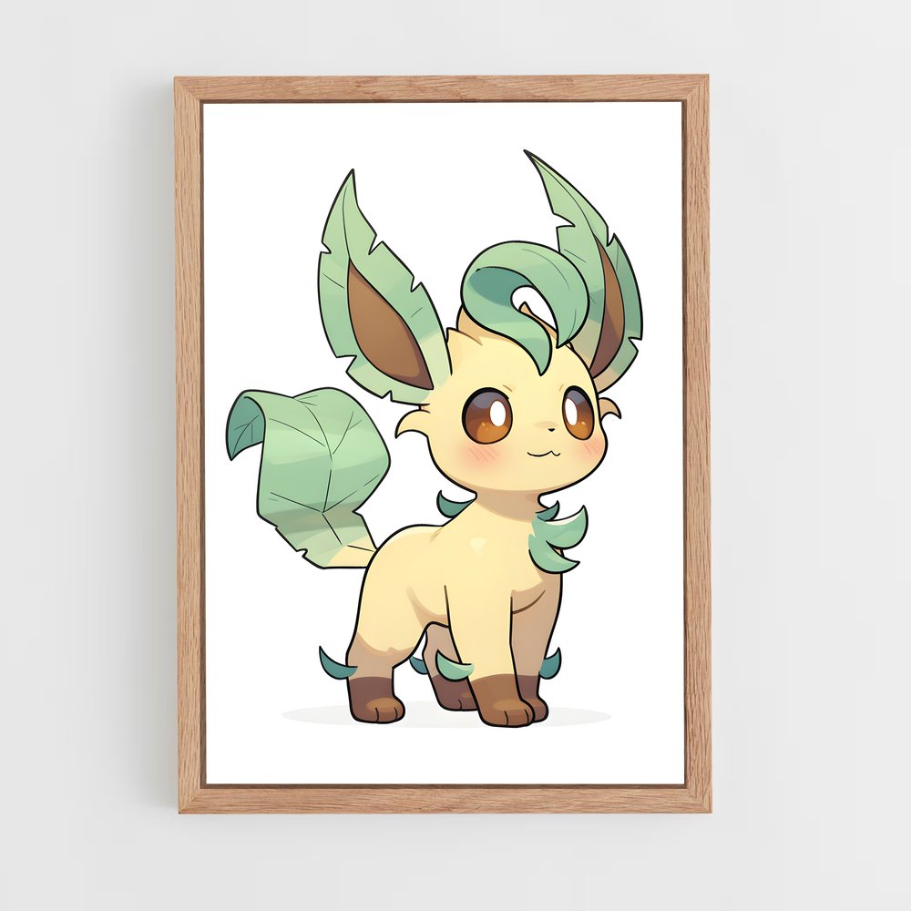 Poster Feuille de Rêve – affiche Pokemon (vue 4)
