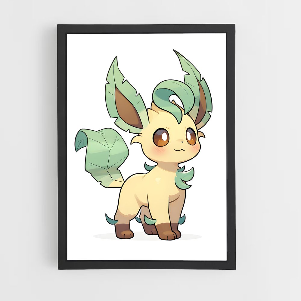 Poster Feuille de Rêve – affiche Pokemon (vue 2)