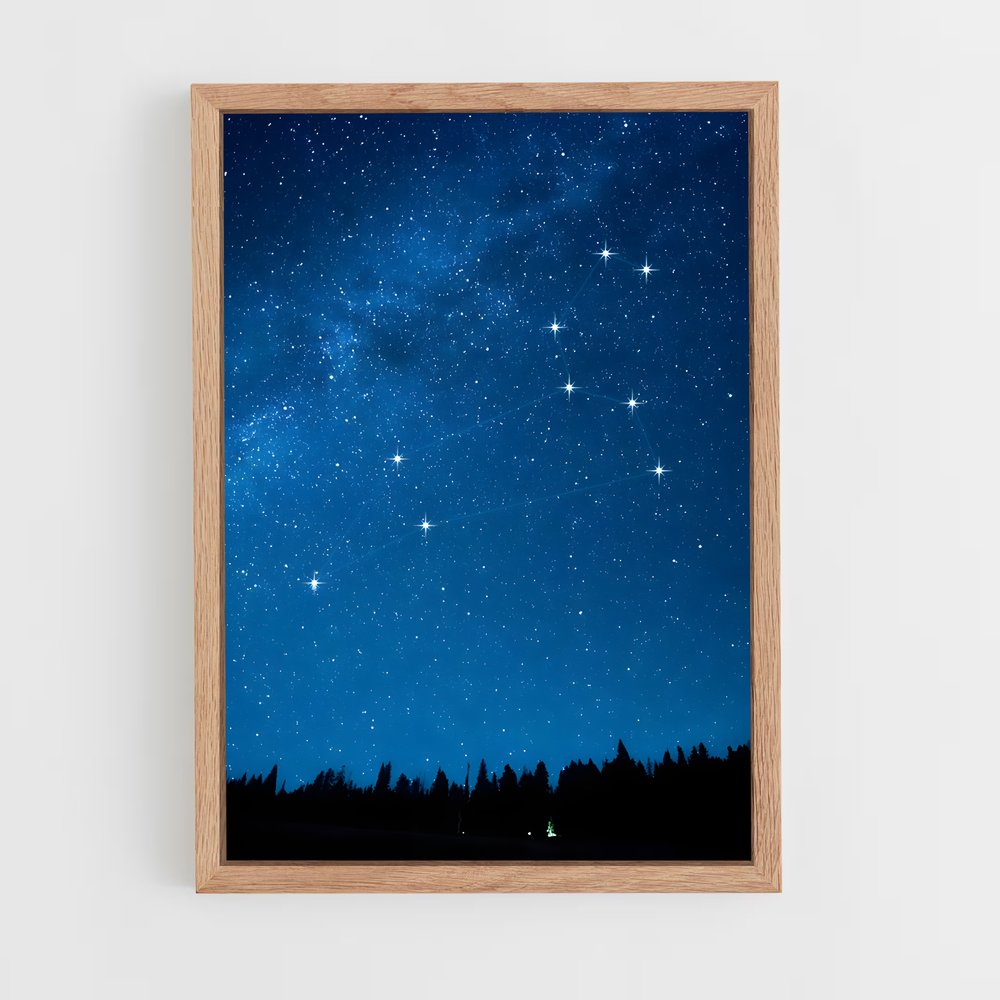 Poster splendide Leo – affiche Constellations (vue 4)