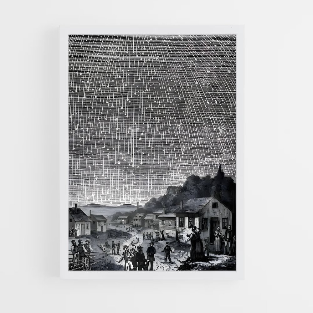 Poster sublime des Léonides – affiche Univers (vue 3)
