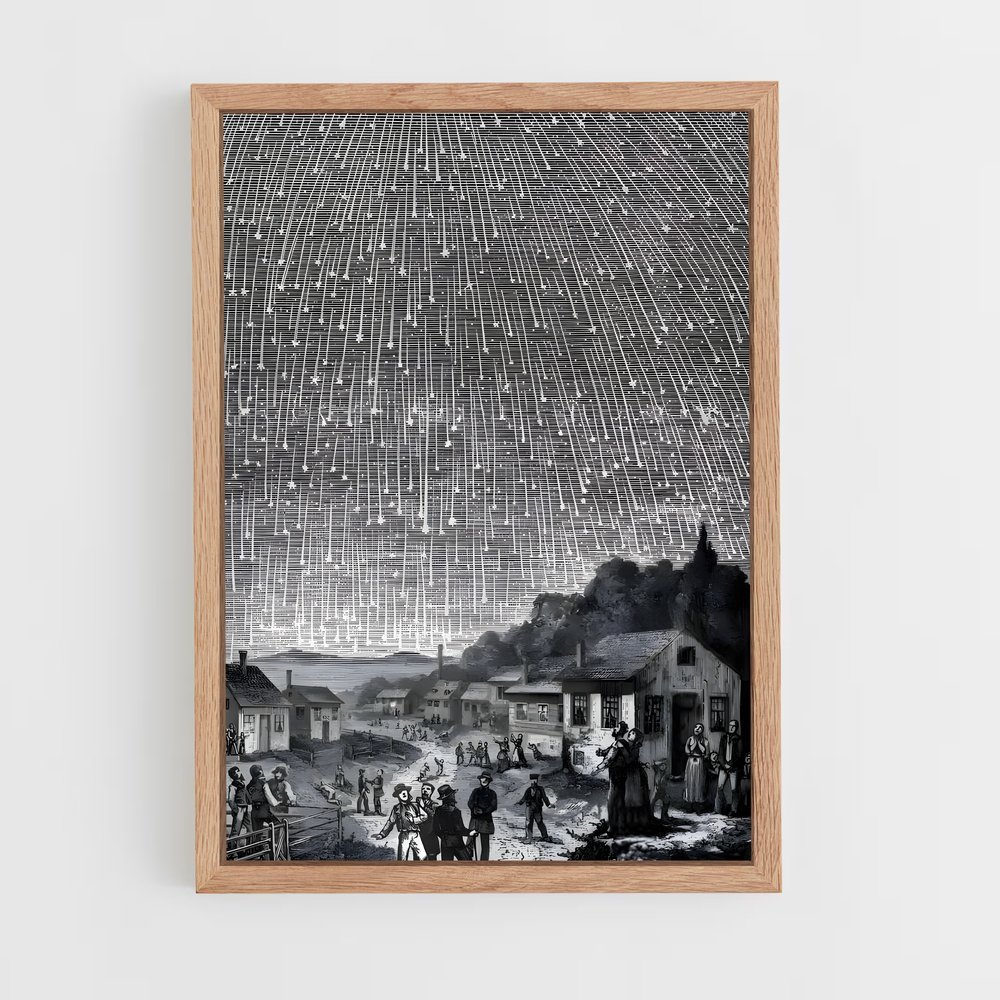 Poster sublime des Léonides – affiche Univers (vue 4)