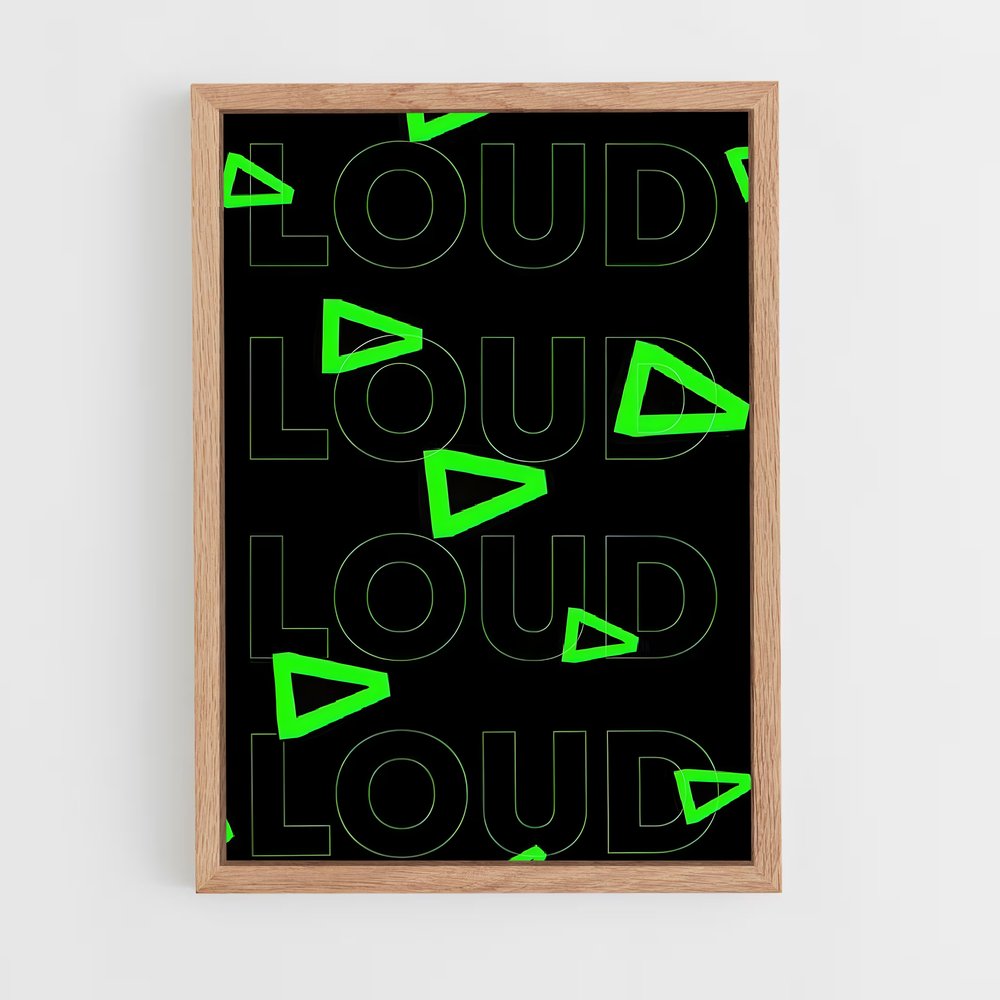 Poster Loud Cloud – affiche Esports (vue 4)