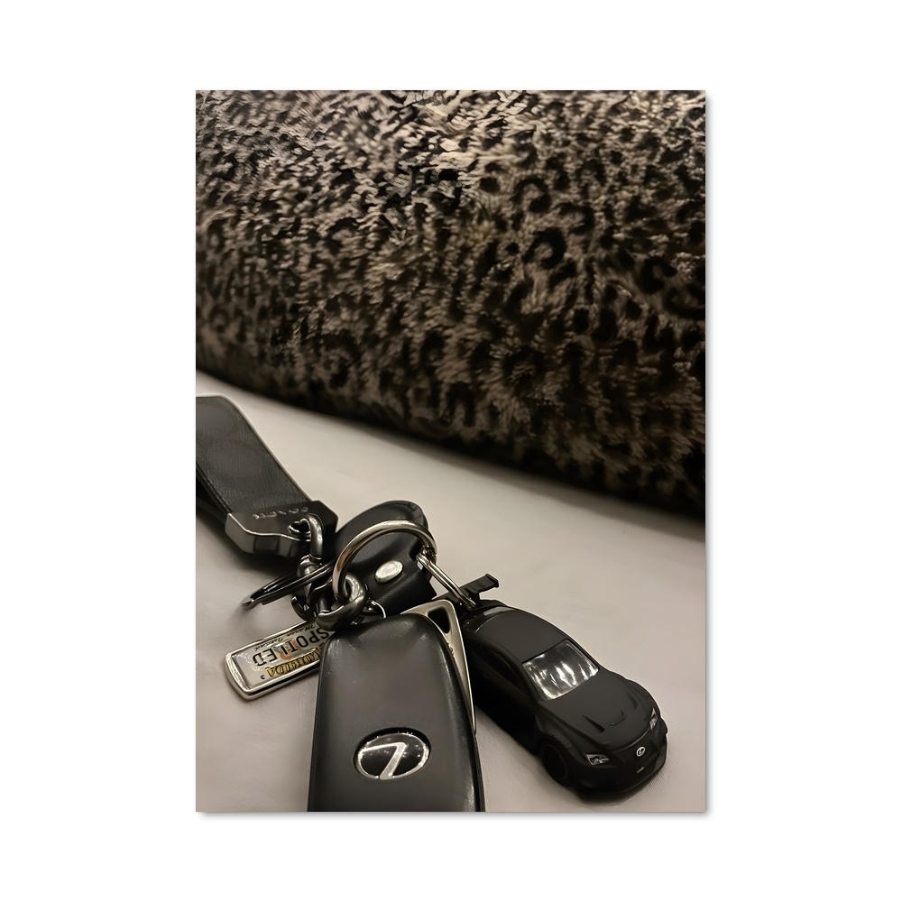 Poster Clé de Luxe – affiche Lexus