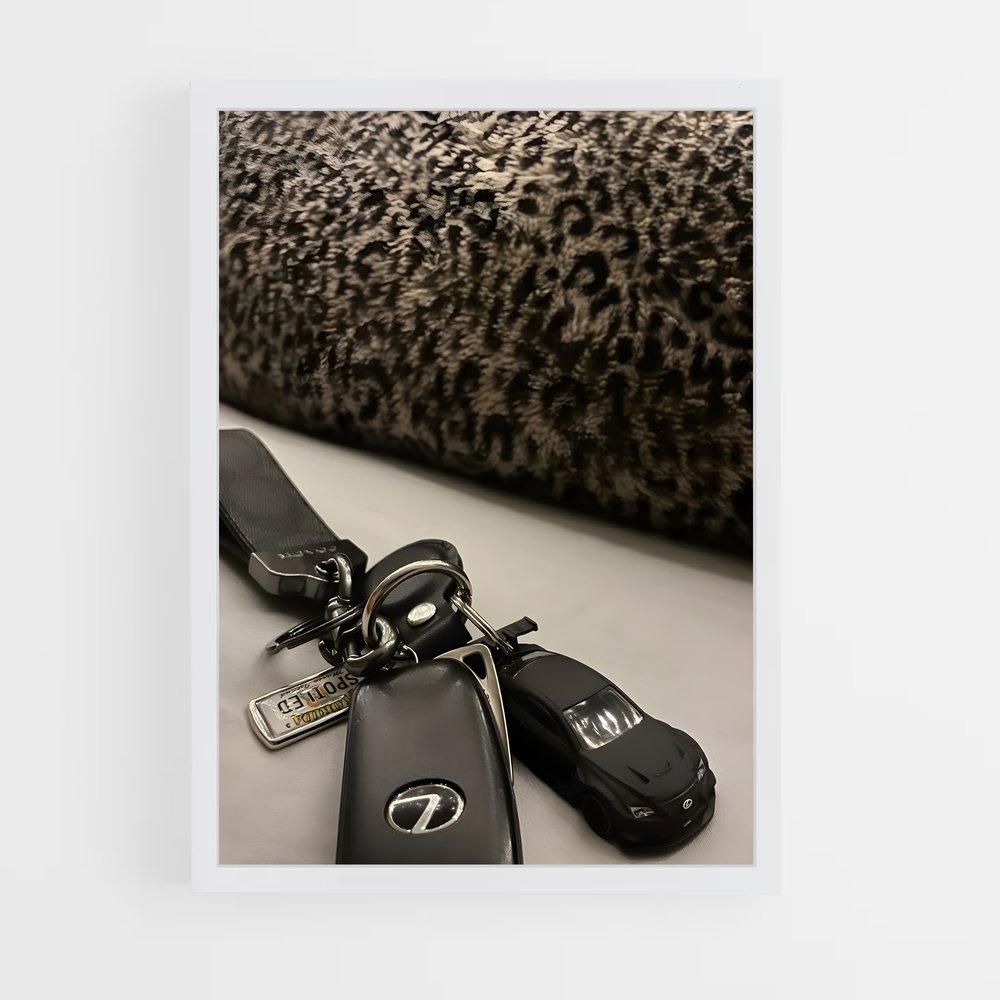 Poster Clé de Luxe – affiche Lexus (vue 3)